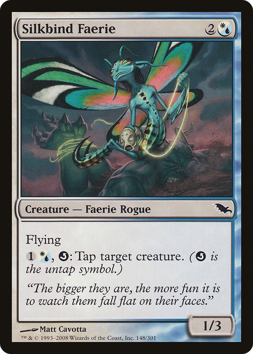 Silkbind Faerie (SHM-148) - common - Foil