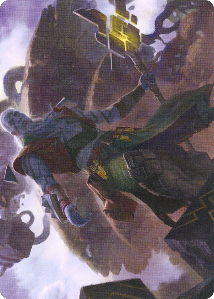 Orah, Skyclave Hierophant // Orah, Skyclave Hierophant (AZNR-079) - common (Borderless) - Foil