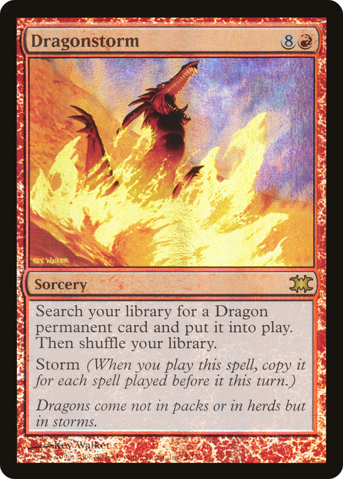 Dragonstorm (DRB-005) - rare - Foil