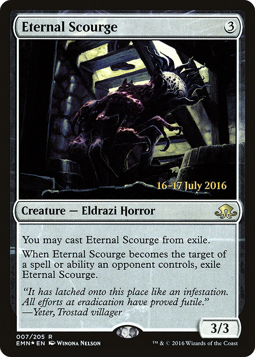 Eternal Scourge (PRE-07S) - rare - Foil
