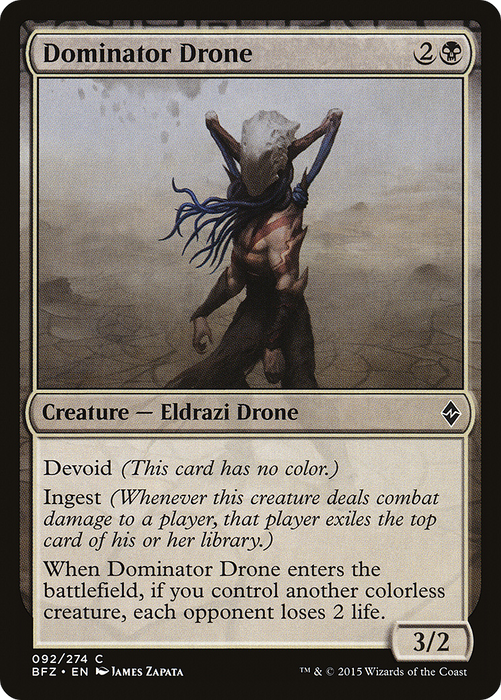 Dominator Drone (BFZ-092) - common: (devoid)