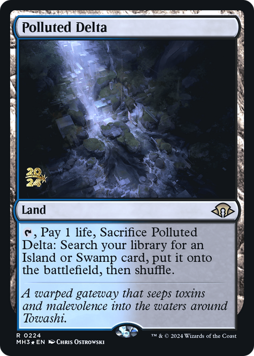 Polluted Delta (PRE-224S) - rare - Foil