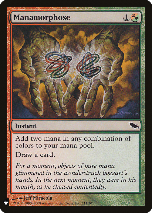 Manamorphose (LIST-SHM-211) - common