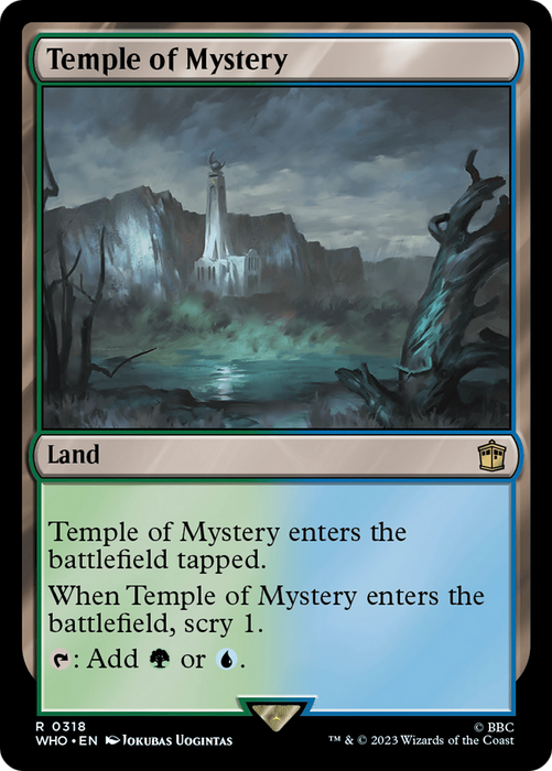 Temple of Mystery (WHO-318) - rare - Foil