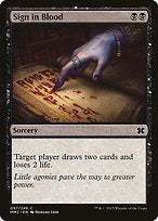 Sign in Blood (MM2-097) - common - Foil