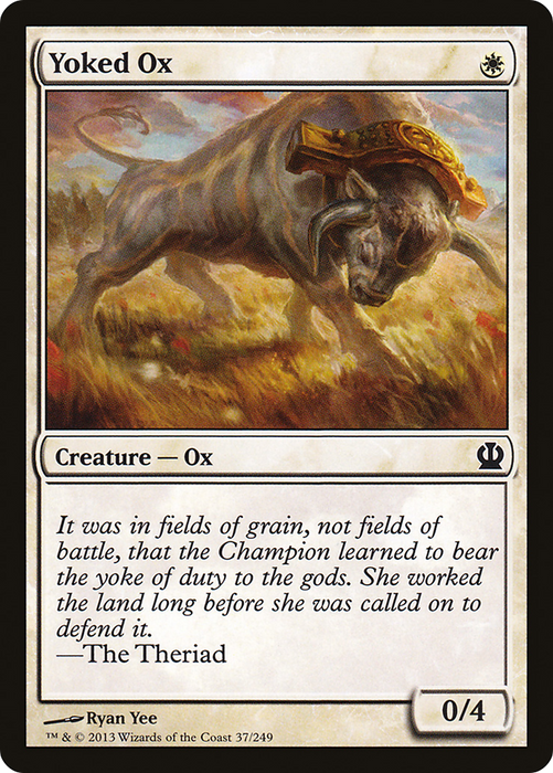 Yoked Ox (THS-037) - common - Foil