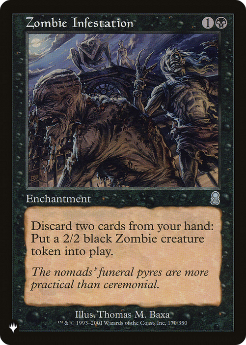 Zombie Infestation (LIST-ODY-170) - uncommon