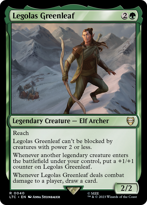 Legolas Greenleaf (LTC-040) - rare