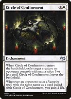 Circle of Confinement (VOW-007) - uncommon - Foil