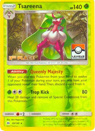 Tsareena (020/149) - LCC  - Promo - Reverse Holofoil