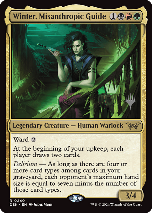 Winter, Misanthropic Guide (PPDSK-240P) - rare - Foil