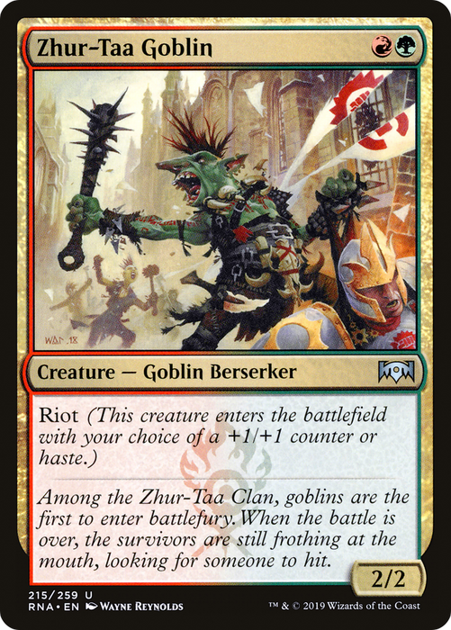 Zhur-Taa Goblin (RNA-215) - uncommon