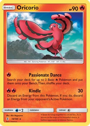 Oricorio (14) (014/145) - SGR  - Rare