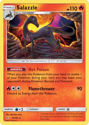 Salazzle (016/145) - SGR  - Rare
