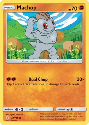 Machop (62) (062/145) - SGR  - Common