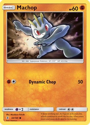 Machop (63) (063/145) - SGR  - Common