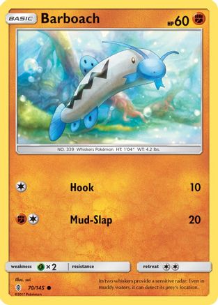 Barboach (070) - SGR  - Common - Reverse Holofoil