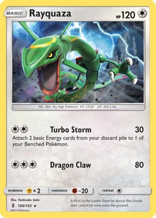 Rayquaza (106/145) - SGR  - Rare