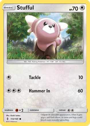 Stufful (112/145) - SGR  - Common - Reverse Holofoil