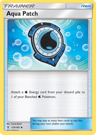 Aqua Patch (119/145) - SGR  - Uncommon