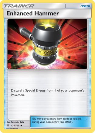 Enhanced Hammer (124/145) - SGR  - Uncommon - Reverse Holofoil