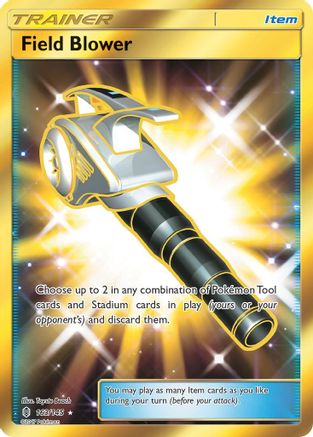 Field Blower (Secret) (163) - SGR  - Secret Rare - Holofoil