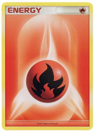 Fire Energy (2007 Unnumbered D/P Style Non (/P) - LCC  - Promo