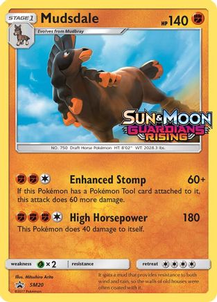 Mudsdale (SM20) - SP  - Promo - Holofoil