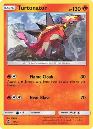Turtonator (SM27) - SP  - Promo - Holofoil