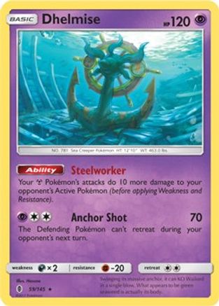 Dhelmise (059/145) - DE  - Rare