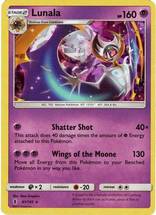 Lunala (061/145) - DE  - Holo Rare - Holofoil