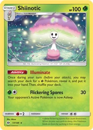 Shiinotic (017/149) - DE  - Rare