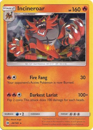 Incineroar (026/149) - DE  - Holo Rare - Holofoil