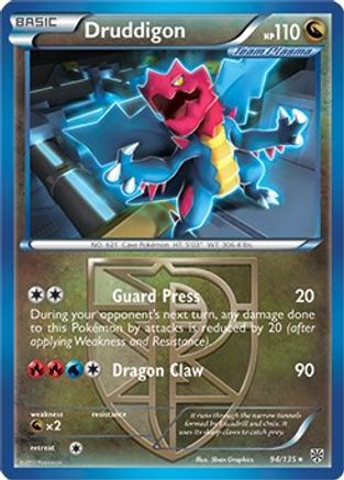Druddigon (094/135) - DE  - Holo Rare - Holofoil