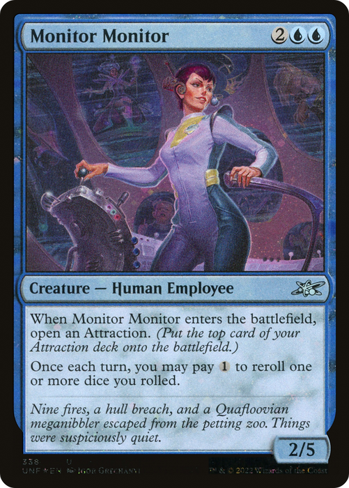 Monitor Monitor (UNF-338) - uncommon - Foil