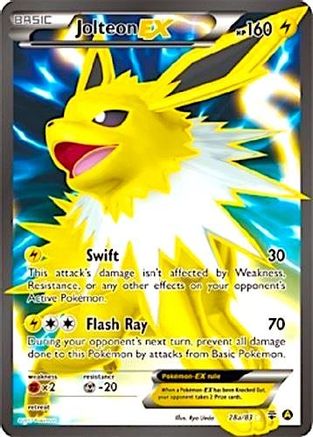 Jolteon EX (28a/083) - AAP  - Promo - Holofoil