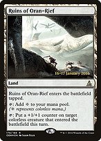 Ruins of Oran-Rief (PRE-176S) - rare - Foil