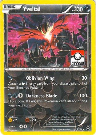 Yveltal (065/114) - LCC  - Promo - Reverse Holofoil