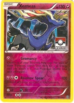 Xerneas (081/114) - LCC  - Promo - Reverse Holofoil