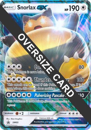 Snorlax GX (SM05) - JC  - Promo