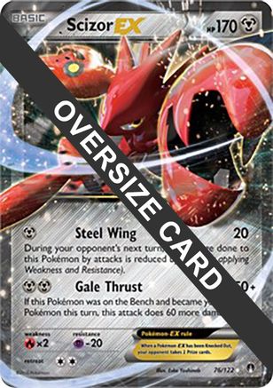 Scizor EX (076/122) - JC  - Promo - Holofoil