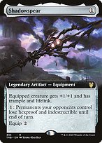 Shadowspear (THB-345) - rare: (Extended Art) - Foil
