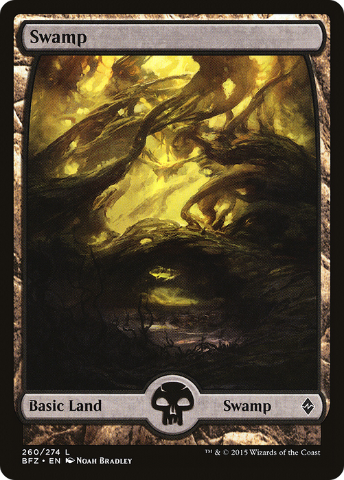 Swamp (BFZ-260) - common - Foil