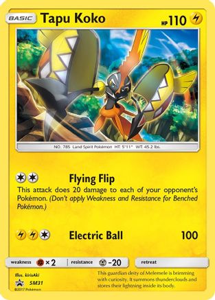 Tapu Koko (SM31) - SP  - Promo - Holofoil