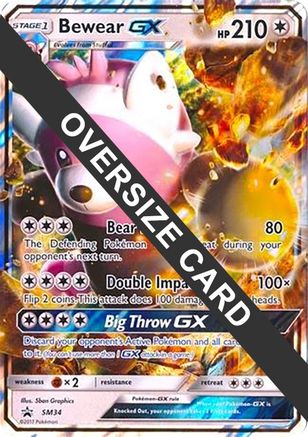 Bewear GX (SM34) - JC  - Promo - Holofoil