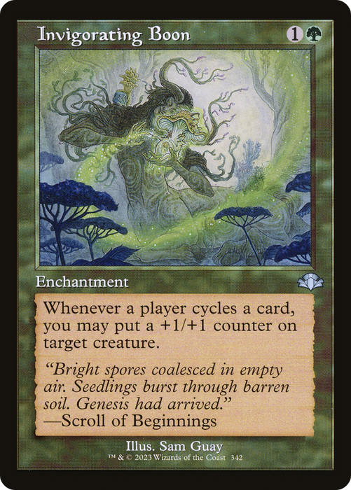 Invigorating Boon (DMR-342) - uncommon - Foil