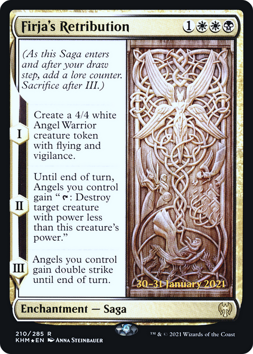 Firja's Retribution (PRE-210S) - rare - Foil