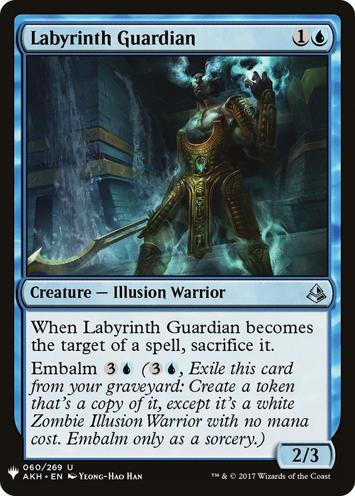 Labyrinth Guardian (LIST-AKH-60) - uncommon