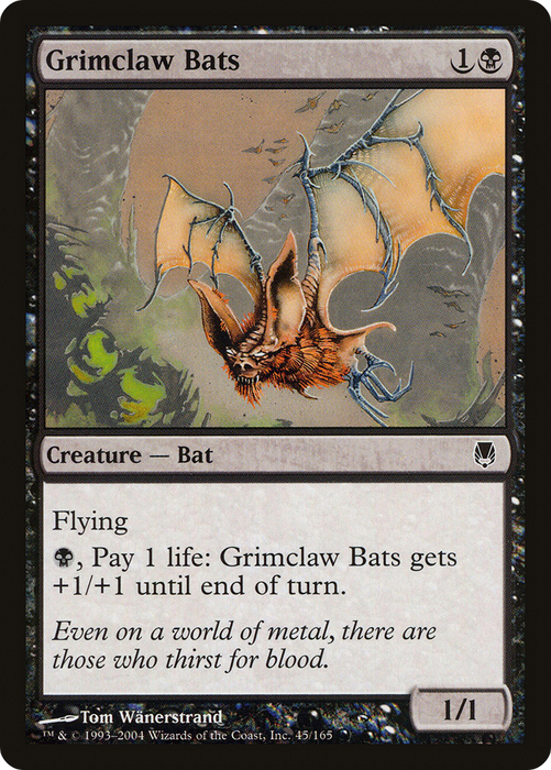 Grimclaw Bats (DST-045) - common - Foil