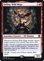 Delina, Wild Mage (PRE-138S) - rare - Foil